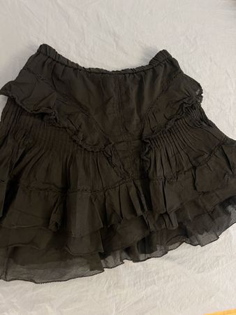 Isabel Marant Etoile Rock Grösse 36 schwarz Ruffles mit 