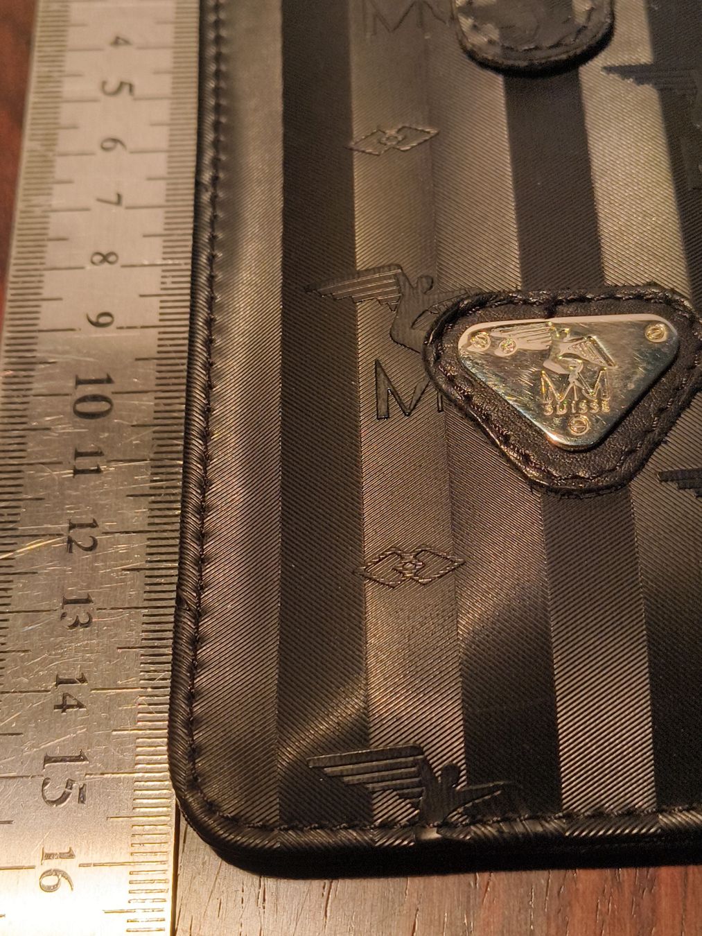 Maison Mollerus Sacs: Maison Mollerus Smartphone Hülle schwarz  – D'occasion à stettlen par VintageBern_ch 4
