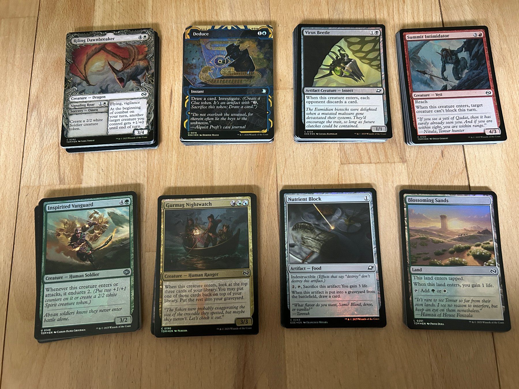 Magic The Gathering Sammelbilder & Trading cards: Magic: The Gathering - 140 Foil Un-/Commons – Gebraucht aus Aarau von Maclovio