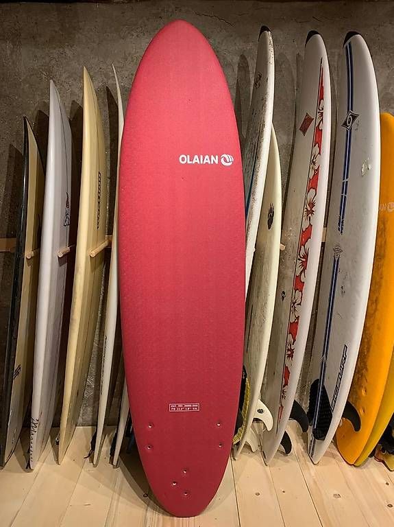 Surfboards & Schwimmbrette: Surfboard Softtop Olaian 7.0 – Gebraucht aus Blankenburg von redmonkeysurf.ch