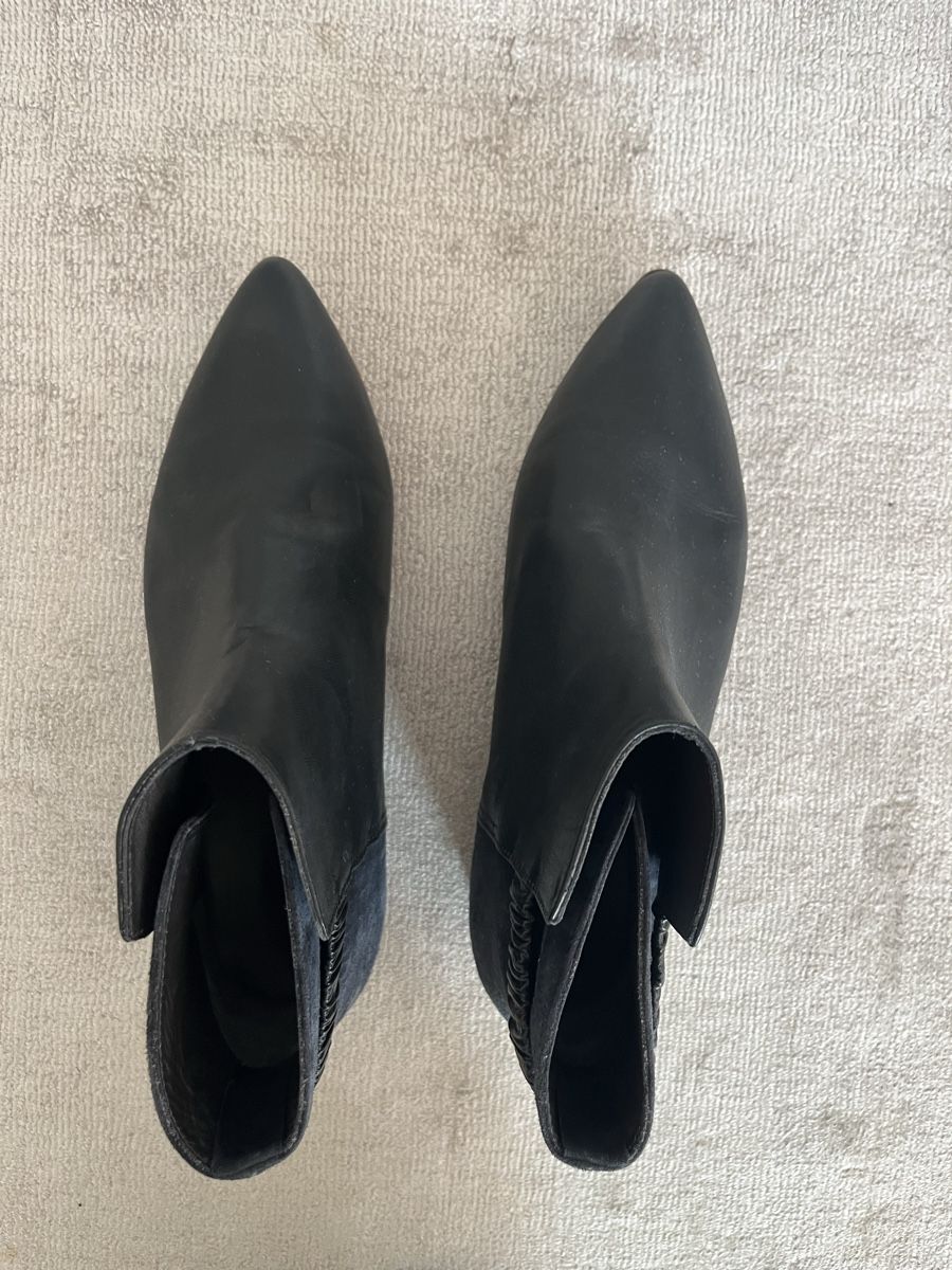 Scarpe da donna: Schwarze Leder Stiefeletten, Grösse 38 – Nuovo (secondo la descrizione) da Zürich venduto da ana.vla 5