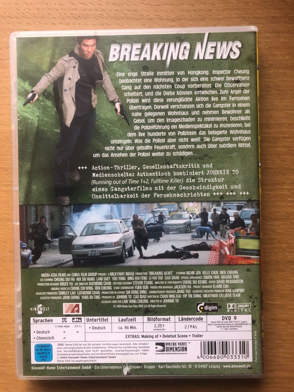 Alle DVDs: Breaking News – Gebraucht aus Basel von jannickpascal 1