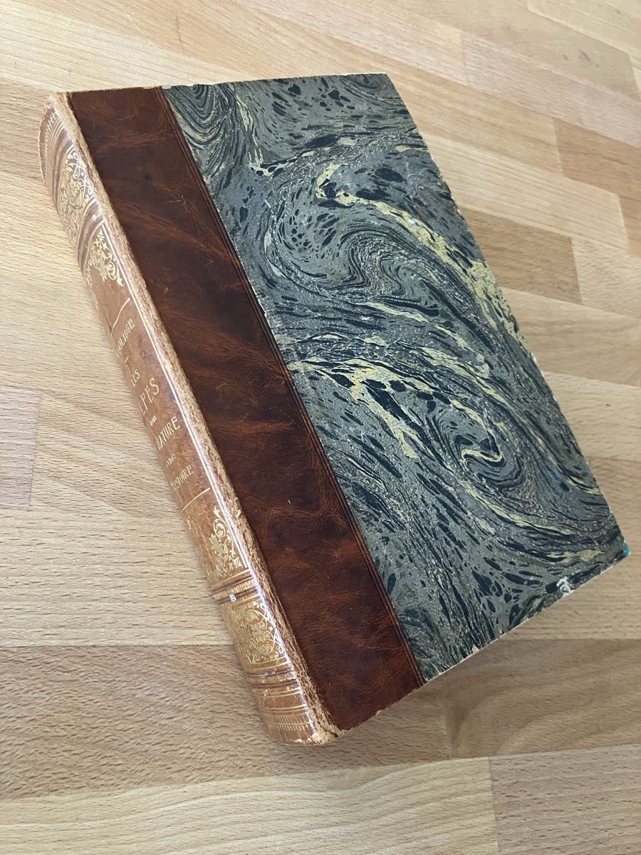 Libri:  W. A. B. COOLIDGE - Les Alpes – Usato da Lausanne venduto da Willandco 1
