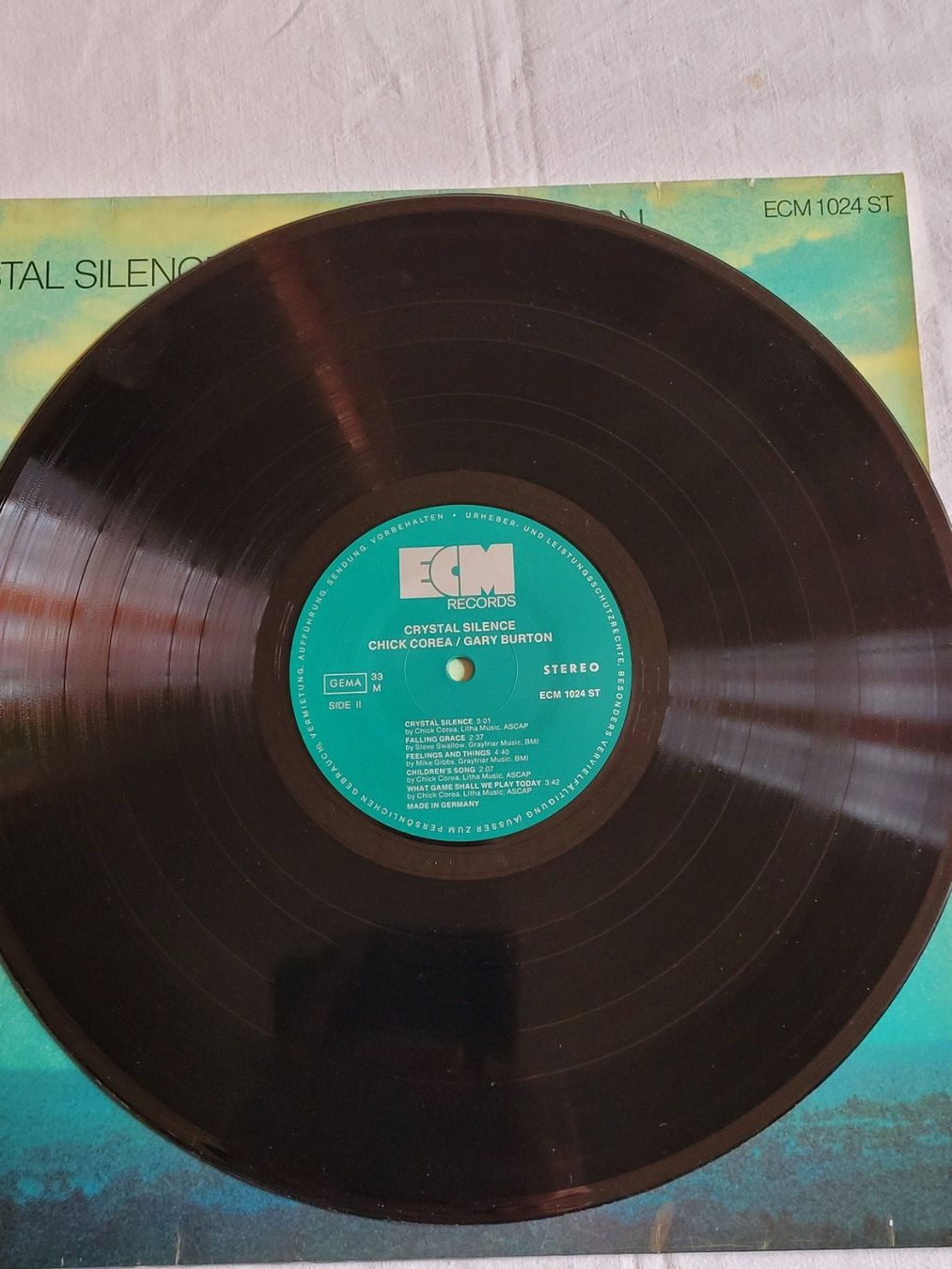Dischi in vinile: Vinyle Corea / Burton "Crystal Silence" ECM – Usato da La Chaux-de-Fonds venduto da reu_kx5l 4
