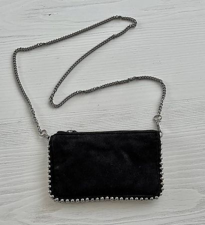 Tasche/Clutch schwarz von ZARA