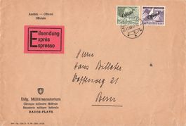 Eidg. Militärsanatorium Davos - Platz, Verwaltung Officiel !