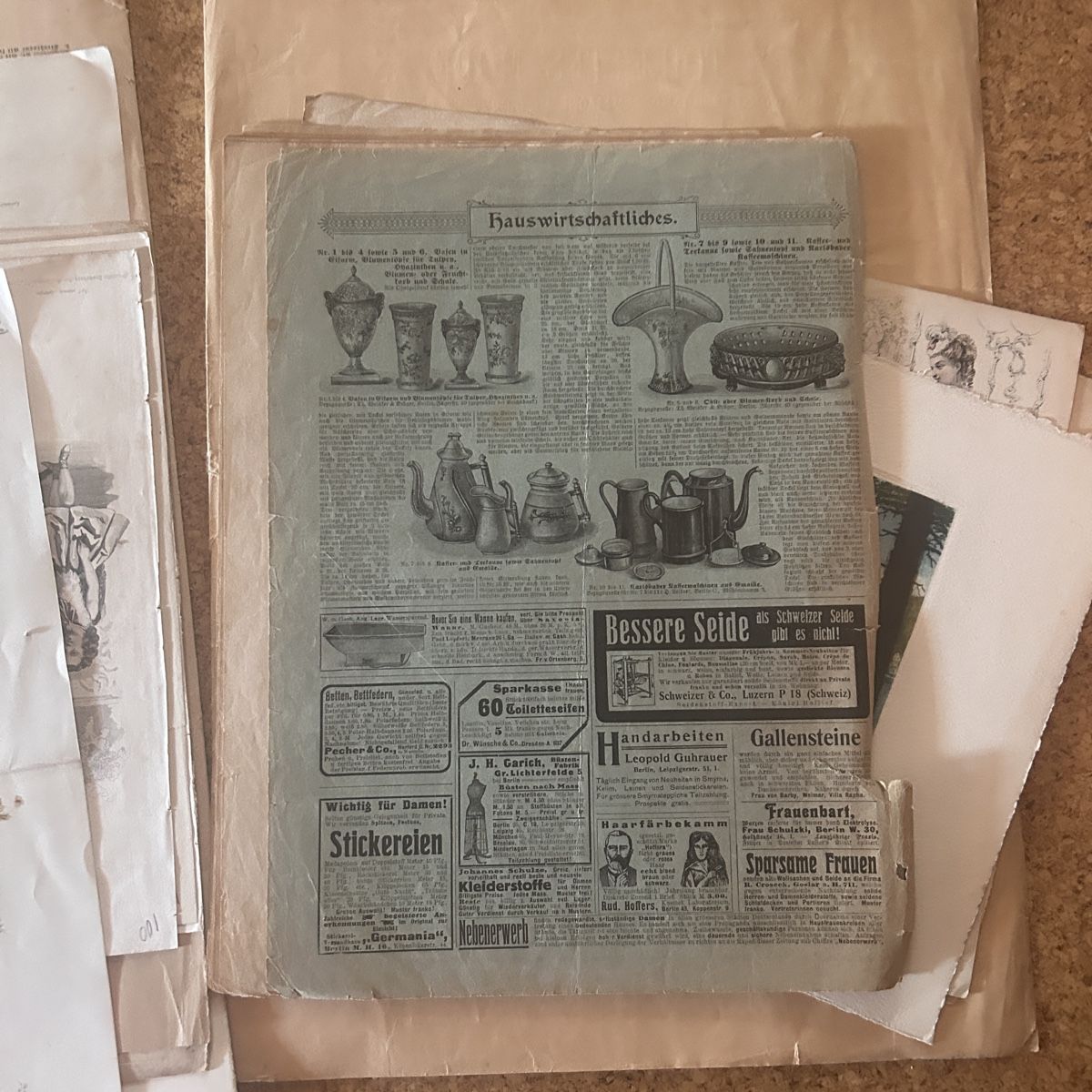 Foto & Immagini:  alte Modezeitschriften und Drucke Jugendstil – Usato da Laufen venduto da belleskulptur 1