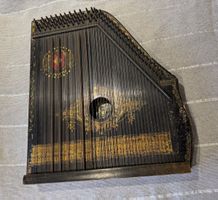 Zither R. Baumann, Rarität, Antik, Dekoration, Vintage
