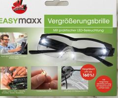 EASYmaxx Vergrösserungsbrille mit LED & 160% Vergrößerung