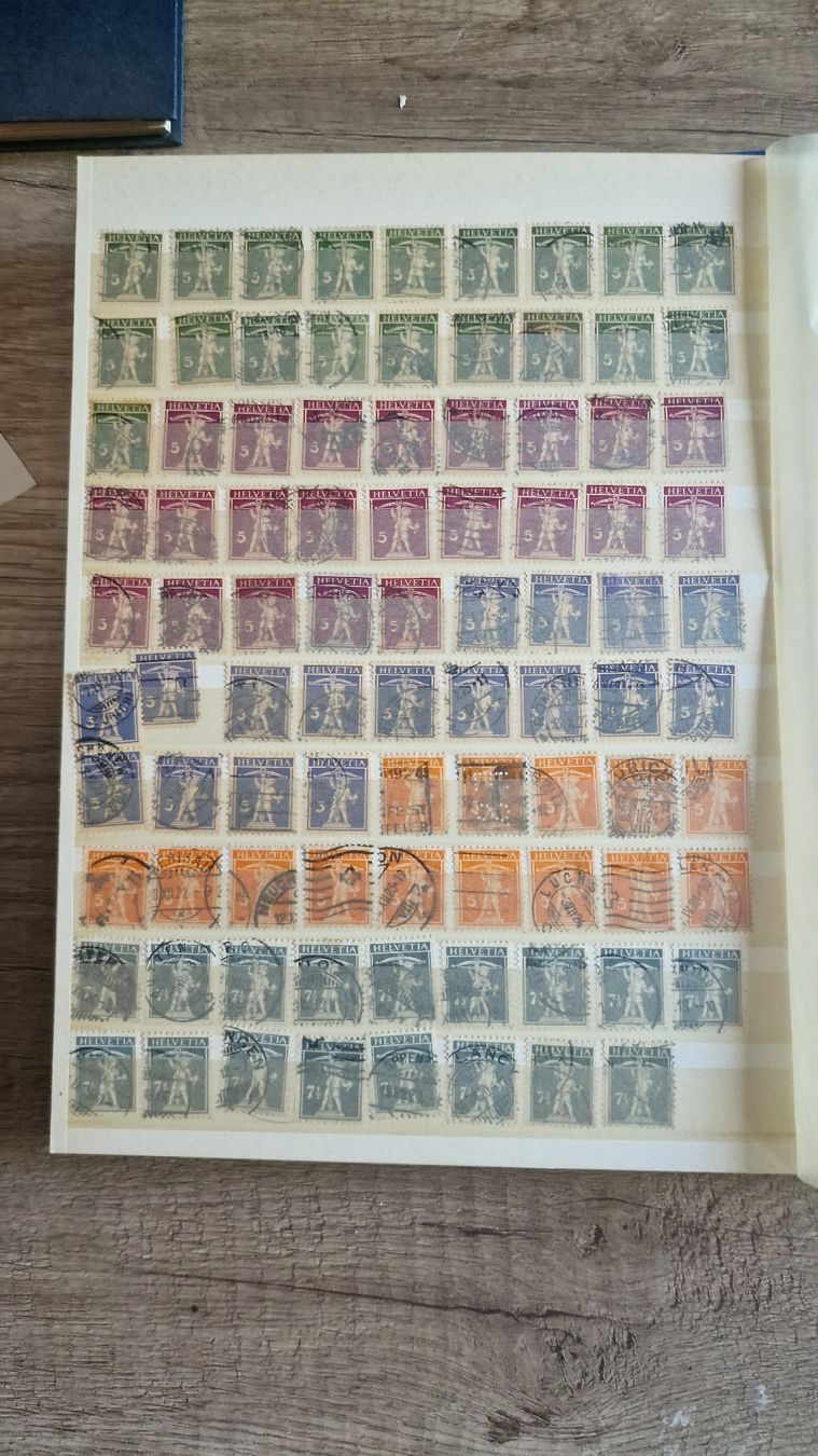 Alle Briefmarken: Schweizer Briefmarken Sammlung ab 1.- – Gebraucht aus amriswil von 3dworldswiss 8