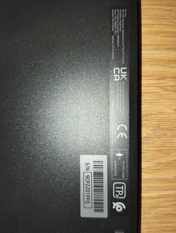 HP 655 MK Wireless Tastatur mit Nummernblock, QWERTZ Kaufen auf Ricardo