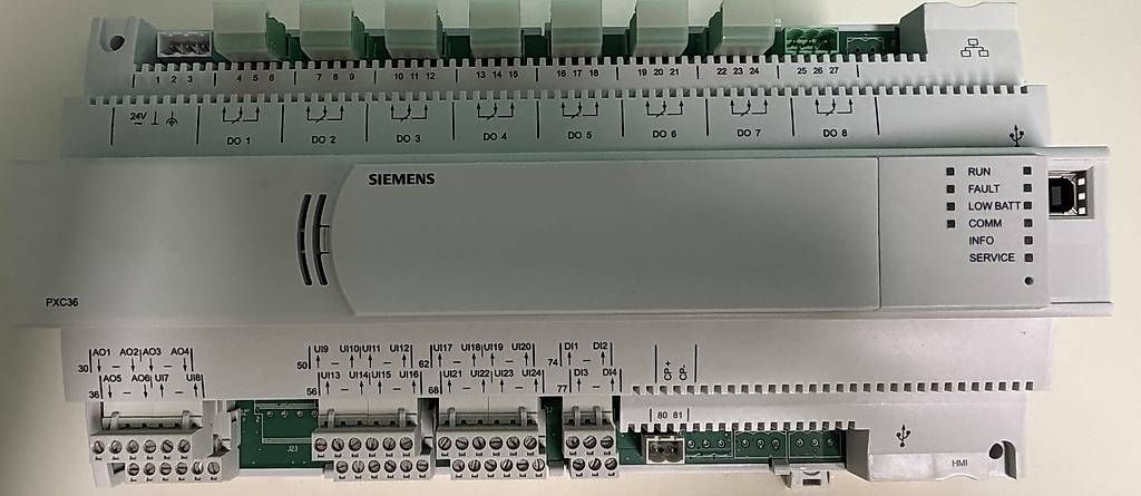 Alimentazione elettrica: PXC36-E.D Steuerung 36 DP BACnet auf IP – Usato da Eschenbach LU venduto da ont_6hmh 1