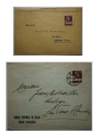 Lot de vieilles enveloppes Suisse, oblitérées, collector