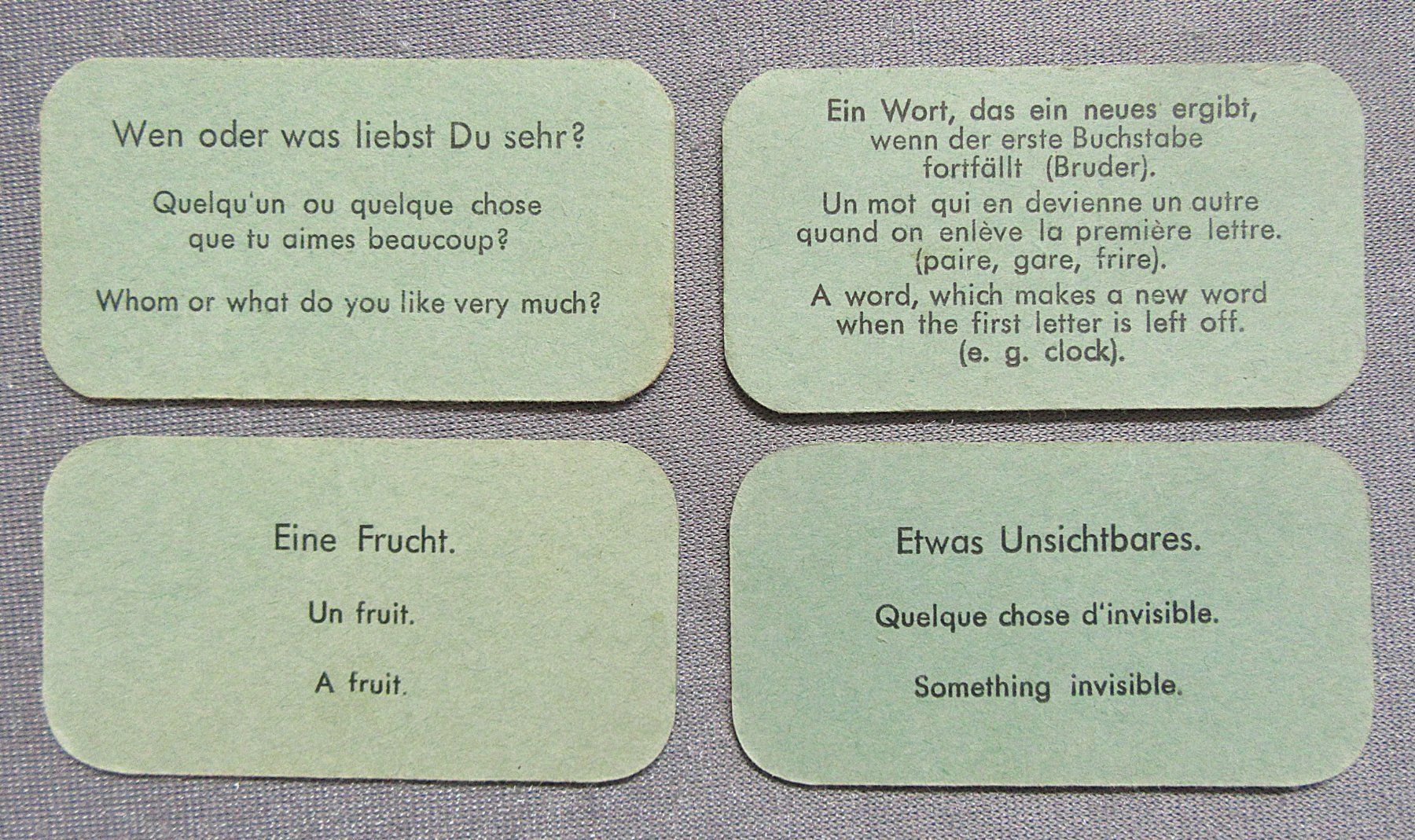 Giochi: Denk fix ! - Ein Wort mit "X"? - heiteres Gesellschaftsspiel – Usato da Auenstein venduto da Padabimbim 6