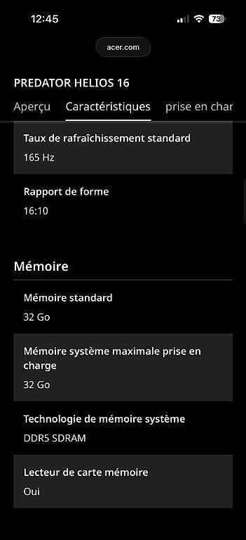 Acer Notebook: Acer Predator Helios 16 PH16-71-7575 – Usato da Genève venduto da mat_2mst 4