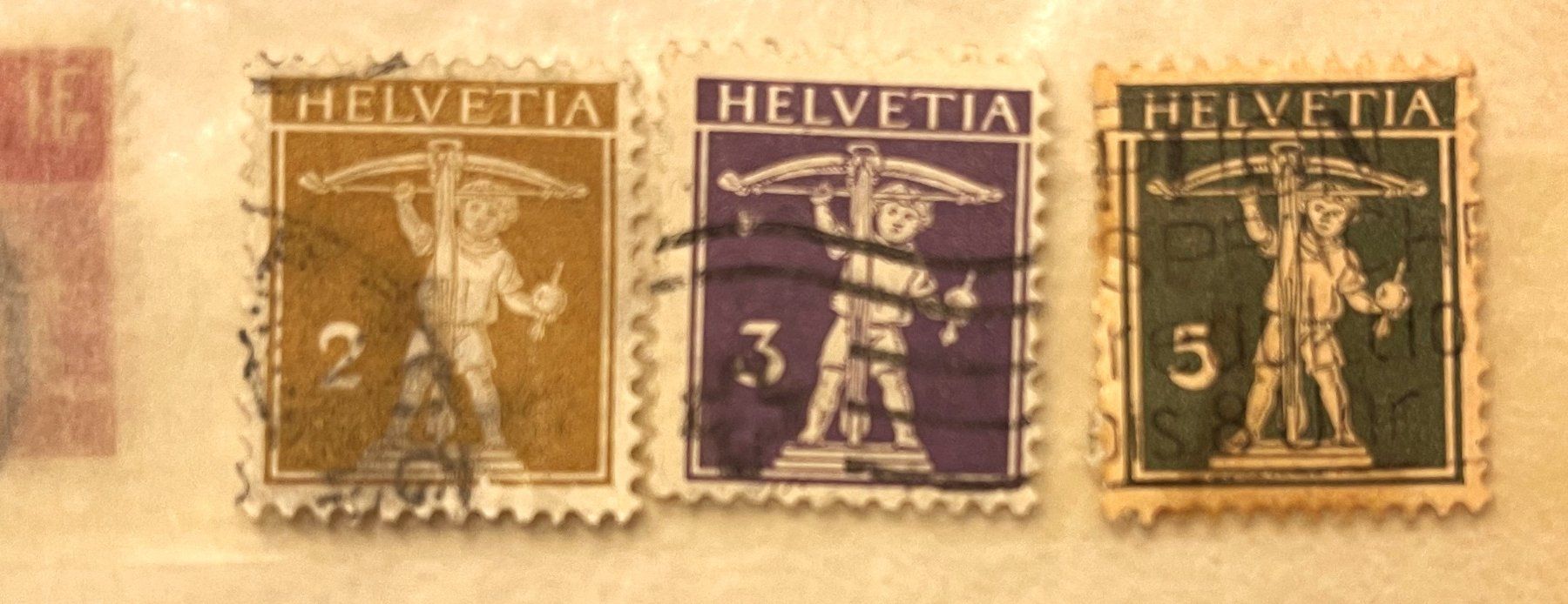 Tutti i francobolli: Briefmarke - William Tell's Son Serie – Usato da Oftringen venduto da Vucki 1