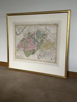 Original Kupferstich, 80x70 cm, aus dem Jahre 1751