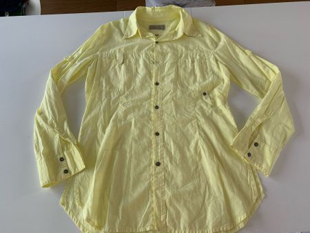 NILE gelbe super schöne Bluse Gr  L