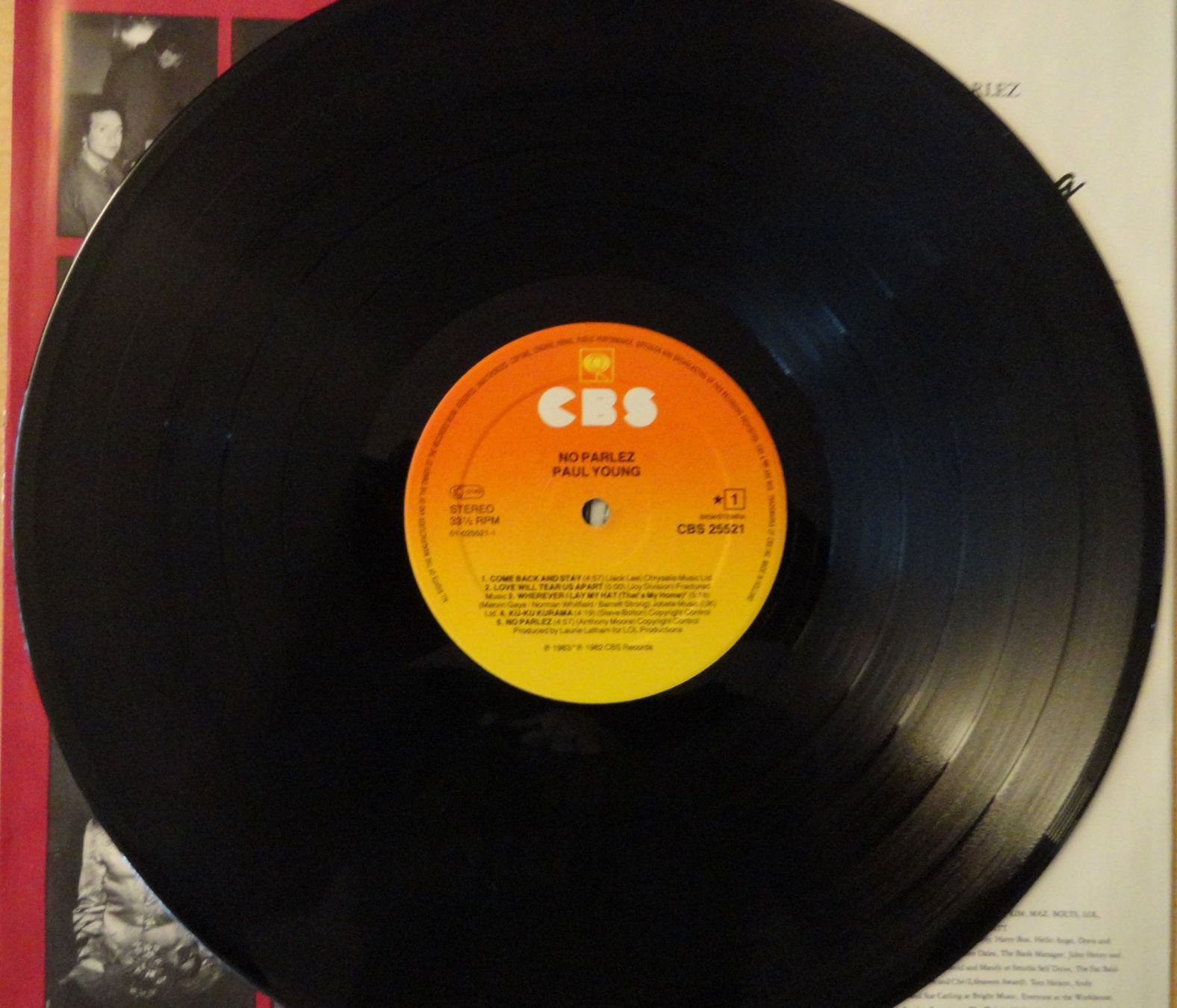 Vinyles: PAUL YOUNG - No parlez – D'occasion à Neftenbach par Verk13 2