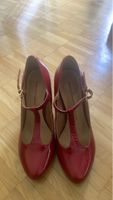 Roberto Santi pumps red patent leather used condition