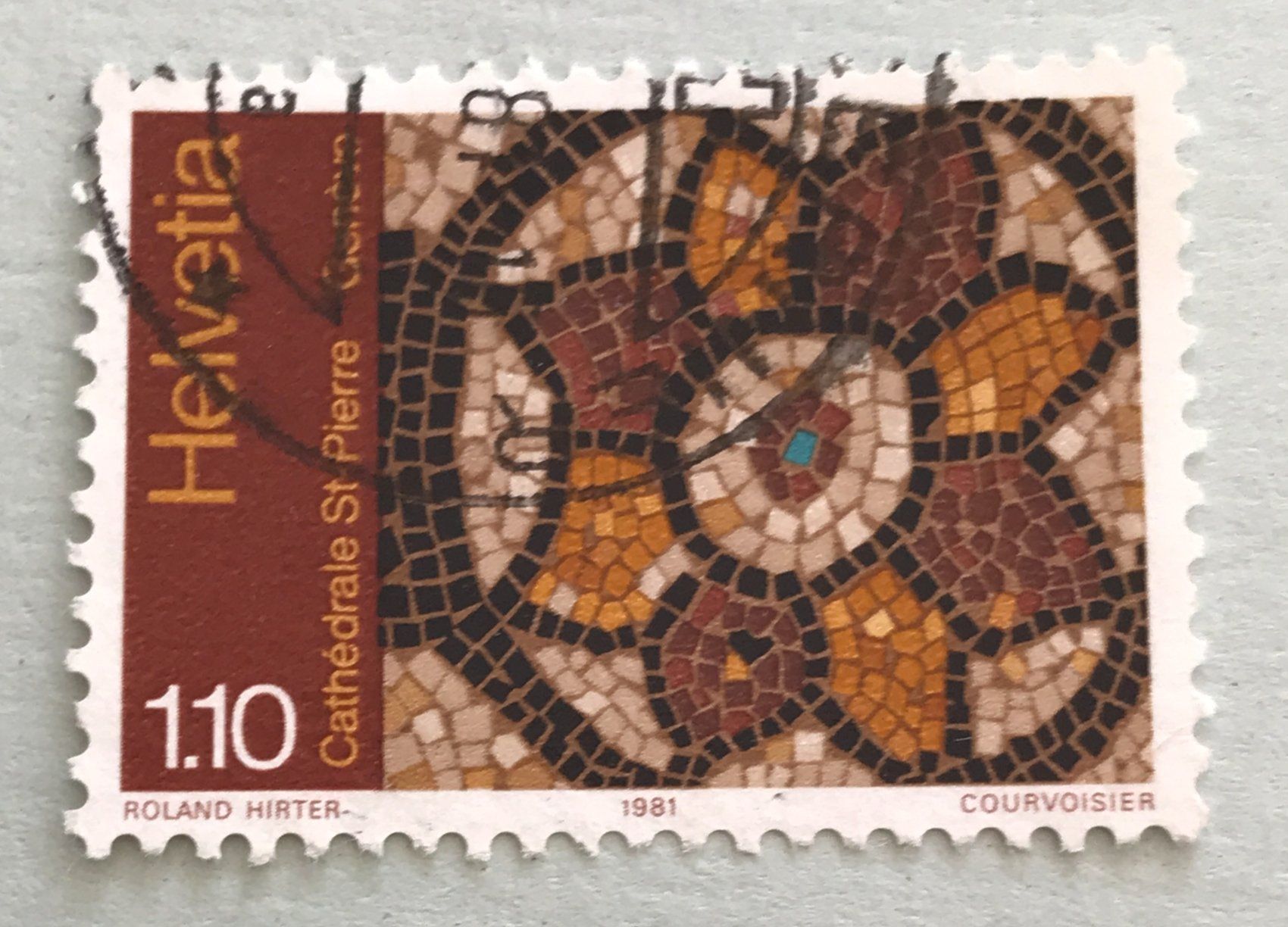Tutti i francobolli: Nr.659 mit Stempel Kathedrale St-Pierre,Genf 1981    – Usato da Aarau venduto da Billa007
