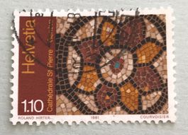 Nr.659 mit Stempel Kathedrale St-Pierre,Genf 1981   