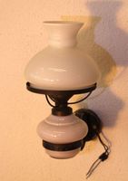 Wandlampe. Neu verkabelte Oel-Wandlampe. TOP Zustand.