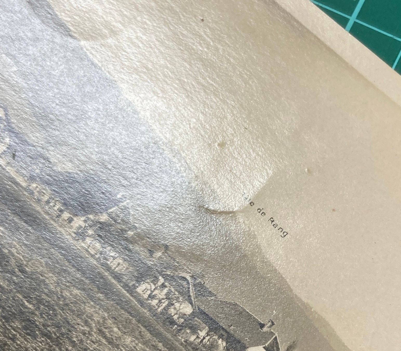 Ansichtskarten: Coffrane, vue générale (Mängel / défauts) – Defekt aus Lenzburg von fh1 3