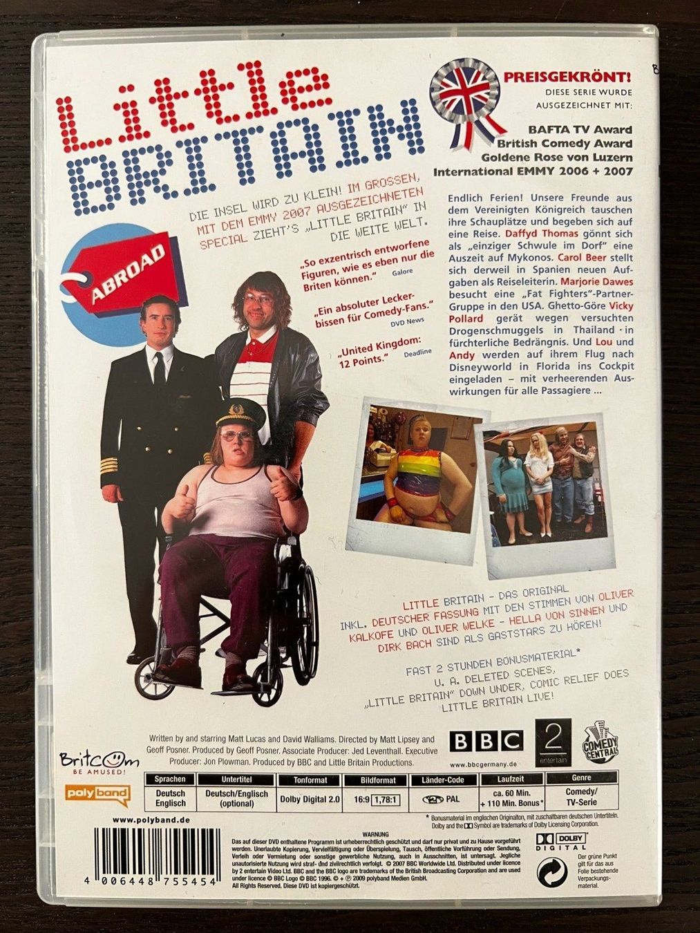 Tutti i DVDs: Little Britain - Abroad – Usato da Zürich venduto da FilmFreunde 1
