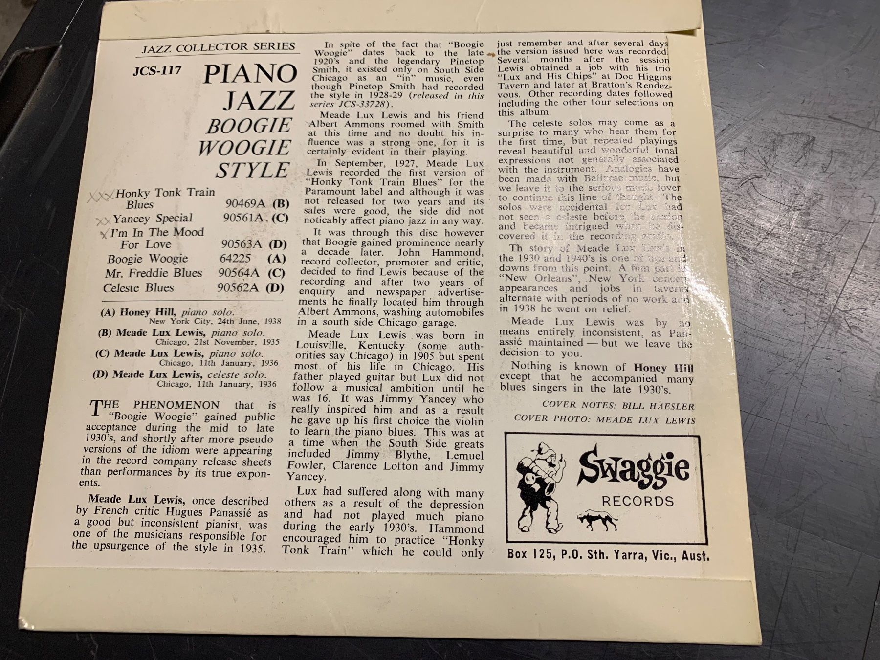 Dischi in vinile: Piano Jazz Single – Usato da Regensdorf venduto da Spyke55 1