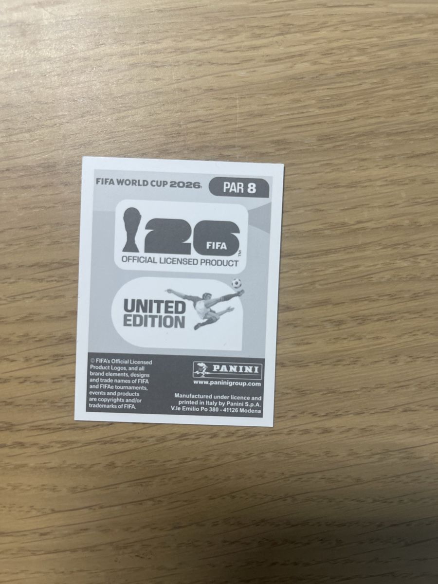 Aufkleber: Panini FIFA WC PAR 8 – Neu (gemäss Beschreibung) aus Lausanne 26 von mar_2ldv 1