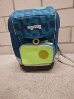 Ergonomischer Schulrucksack ergobag blau grün für Schule