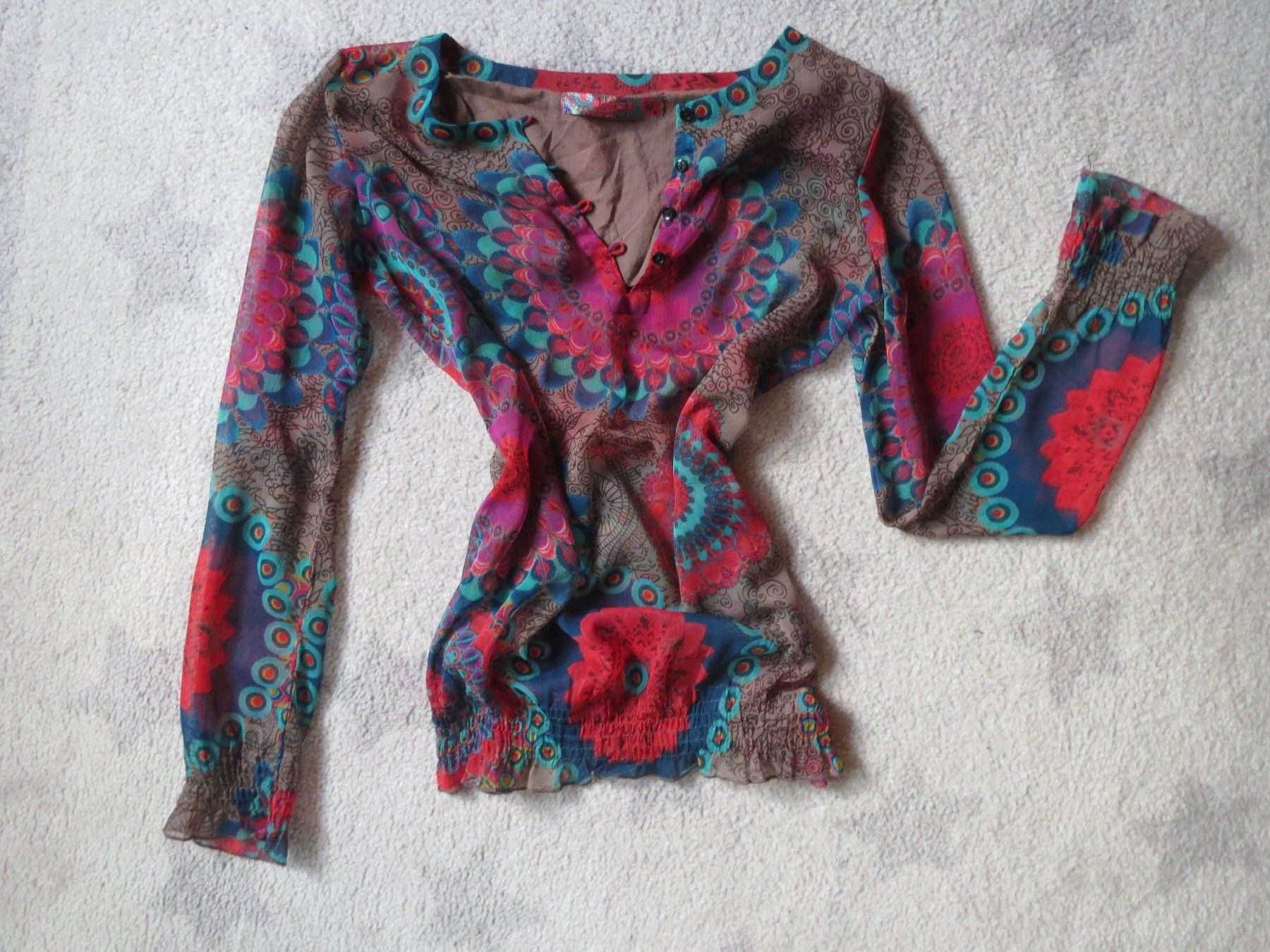 Camicette: sehr schöne DESIGUAL Damen Bluse – Usato da Kiental venduto da Anna8702 1