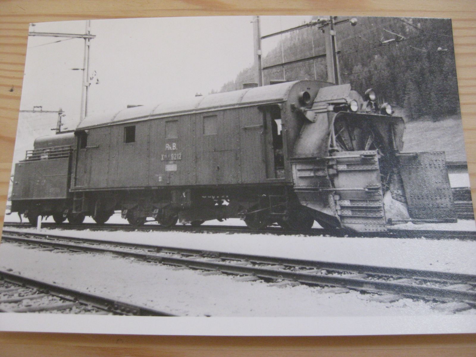 Cartes postales: AK Dampfschneeschleuder – Neuf (Voir description) à Malters par Marosko