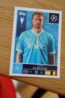 Topps CL 25/26 Sticker Nr.434 Kevin De Bruyne – SSC Napoli