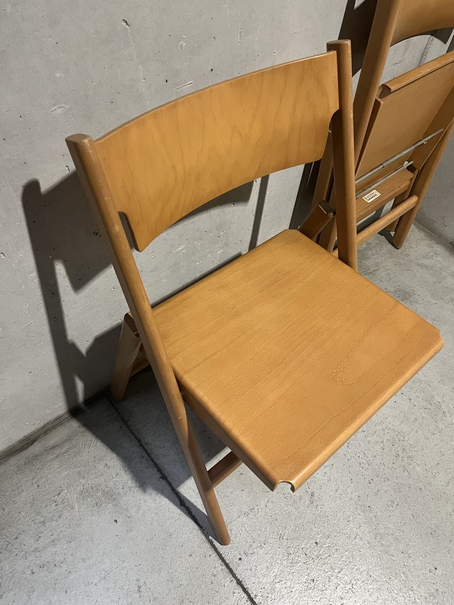 Chaises: Hans Eichenberger Klappstühle – D'occasion à Zürich par mianinni 4