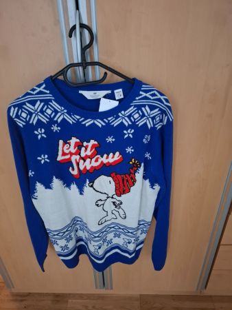 Neu mit Etikett; Snoopy Pullover, Gr. 170, r❄️
