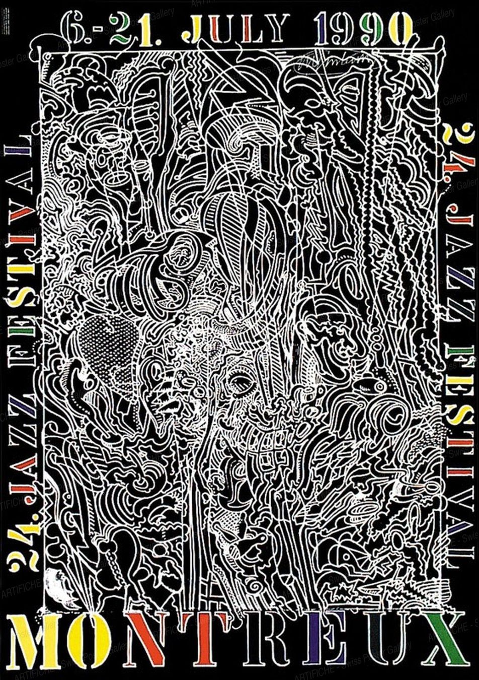 Poster & Bilder: Montreux Festival 1990 – Neu und originalverpackt aus Bernex von Natalys