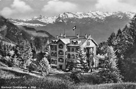 Rigi Grubisbalm LU Kurhaus mit Alpenpanorama