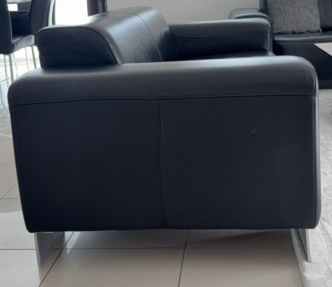 Sofas: Echte Leder Sofas von Möbel Ferrari – 2er & 3er Sofa – Gebraucht aus Winkel von Mehmetekenn7