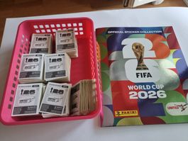 Panini FIFA World Cup 2026 Sticker, über 900 Stk. & Album