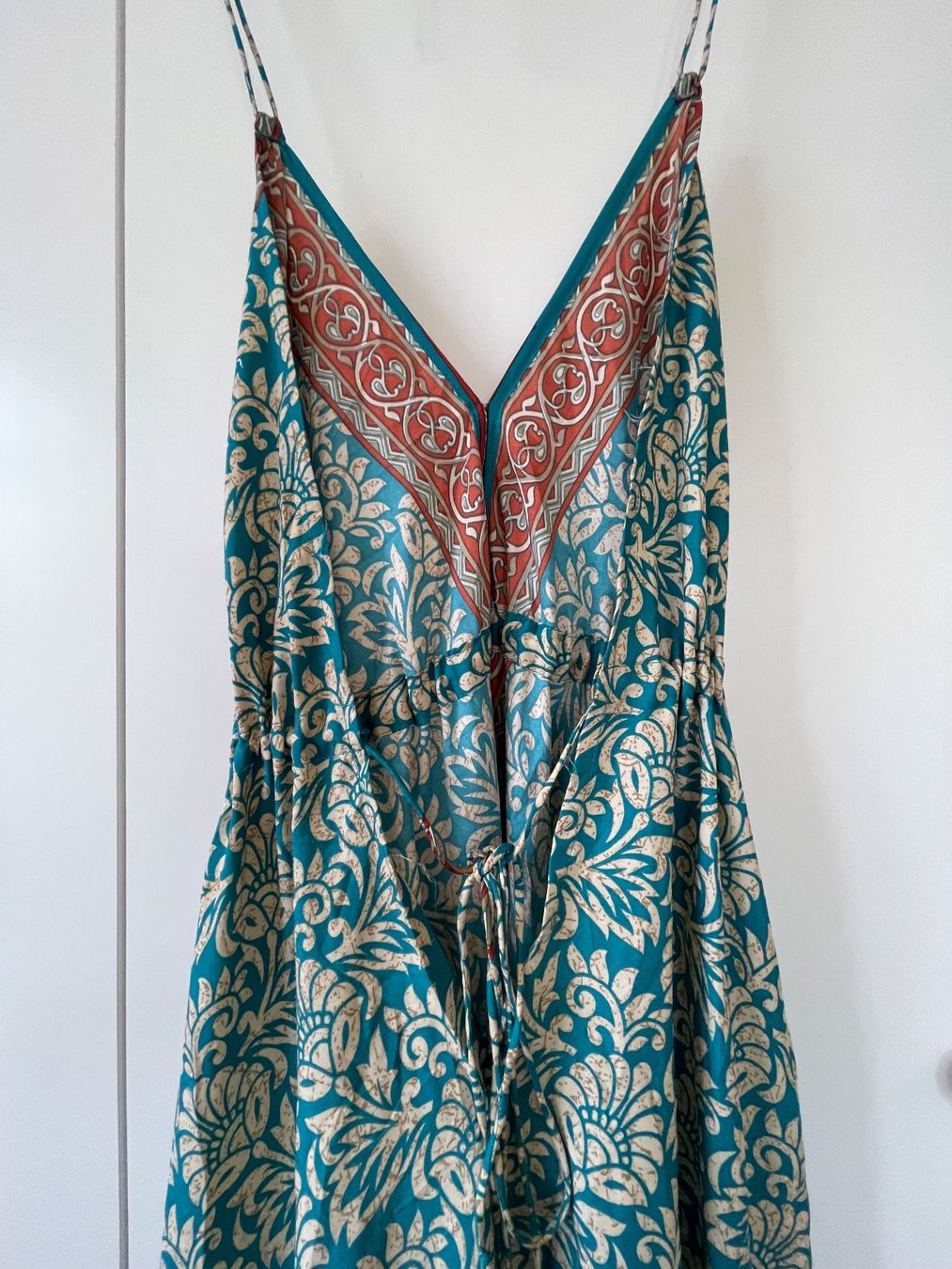 Vestiti: Wunderschönes Boho Seiden-Maxikleid | Seidenmix, onesize – Usato da Neukirch an der Thur venduto da bee88 2