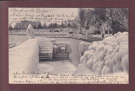 GENEVE - Bise glaciale - Parc Mon Repos - 1905