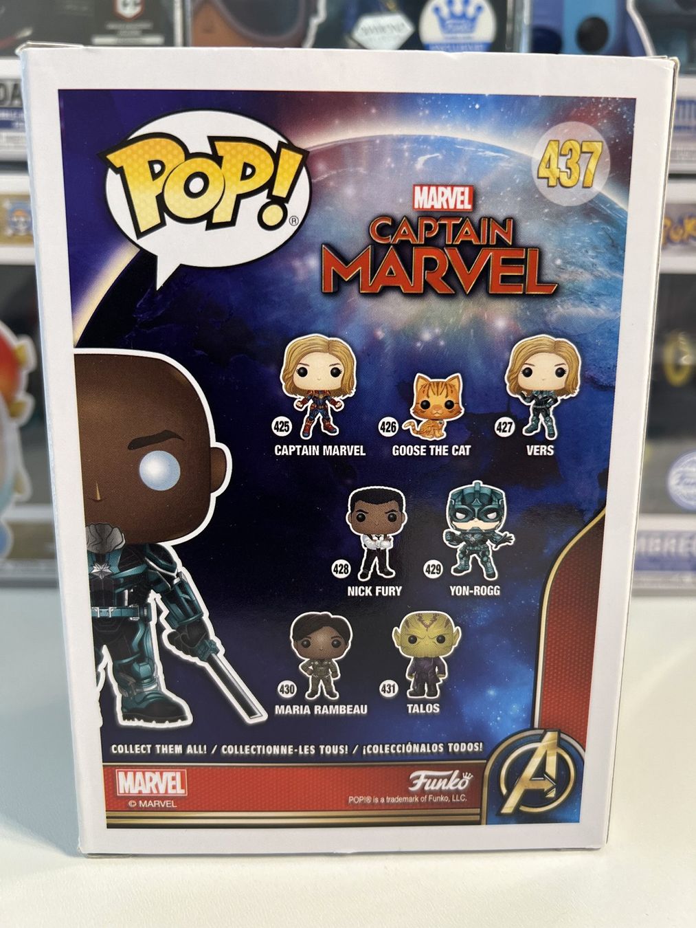 Funko Statuette: Funko POP! Captain Marvel Korath Edition Limitée – Usato da Le Mouret venduto da perfectbijou 2