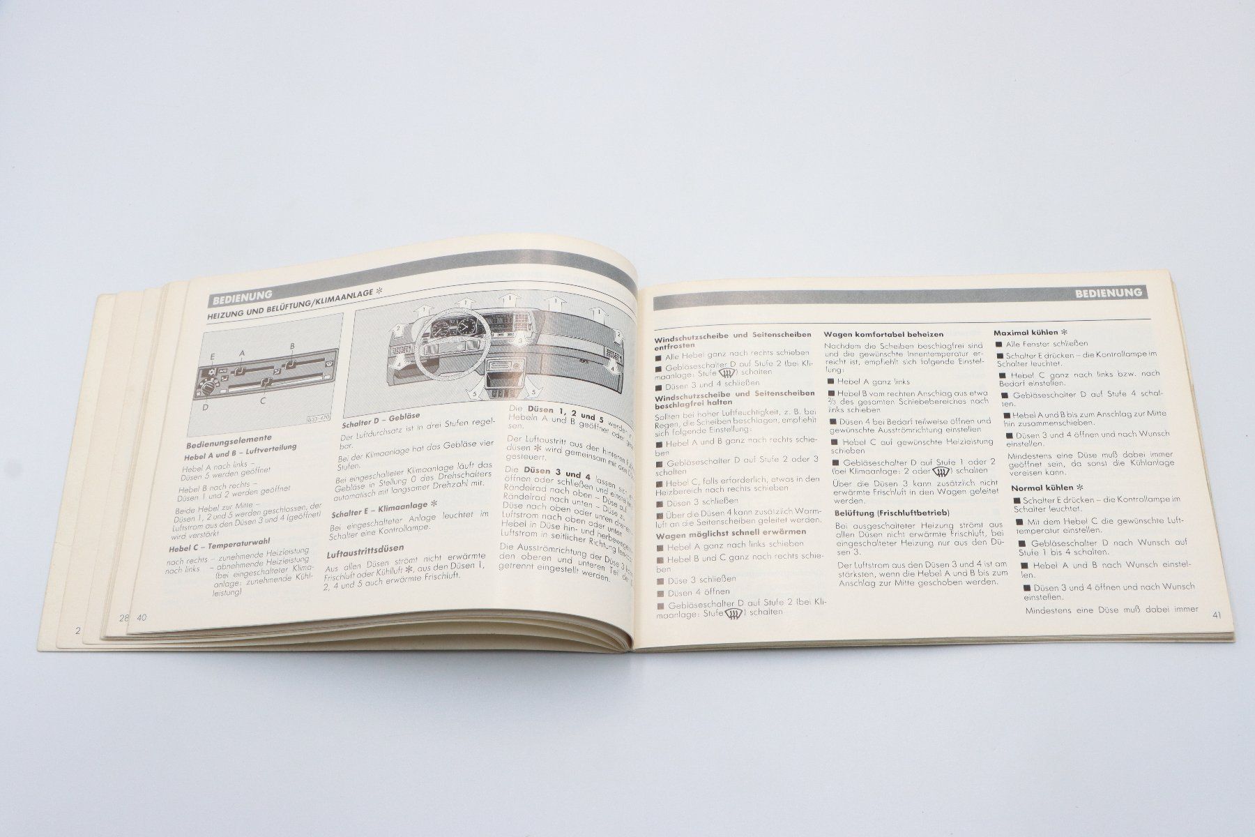 VW Documenti: VW Passat 1986 Betriebsanleitung – Usato da Bühl b.Aarberg venduto da Collectorpassions 6