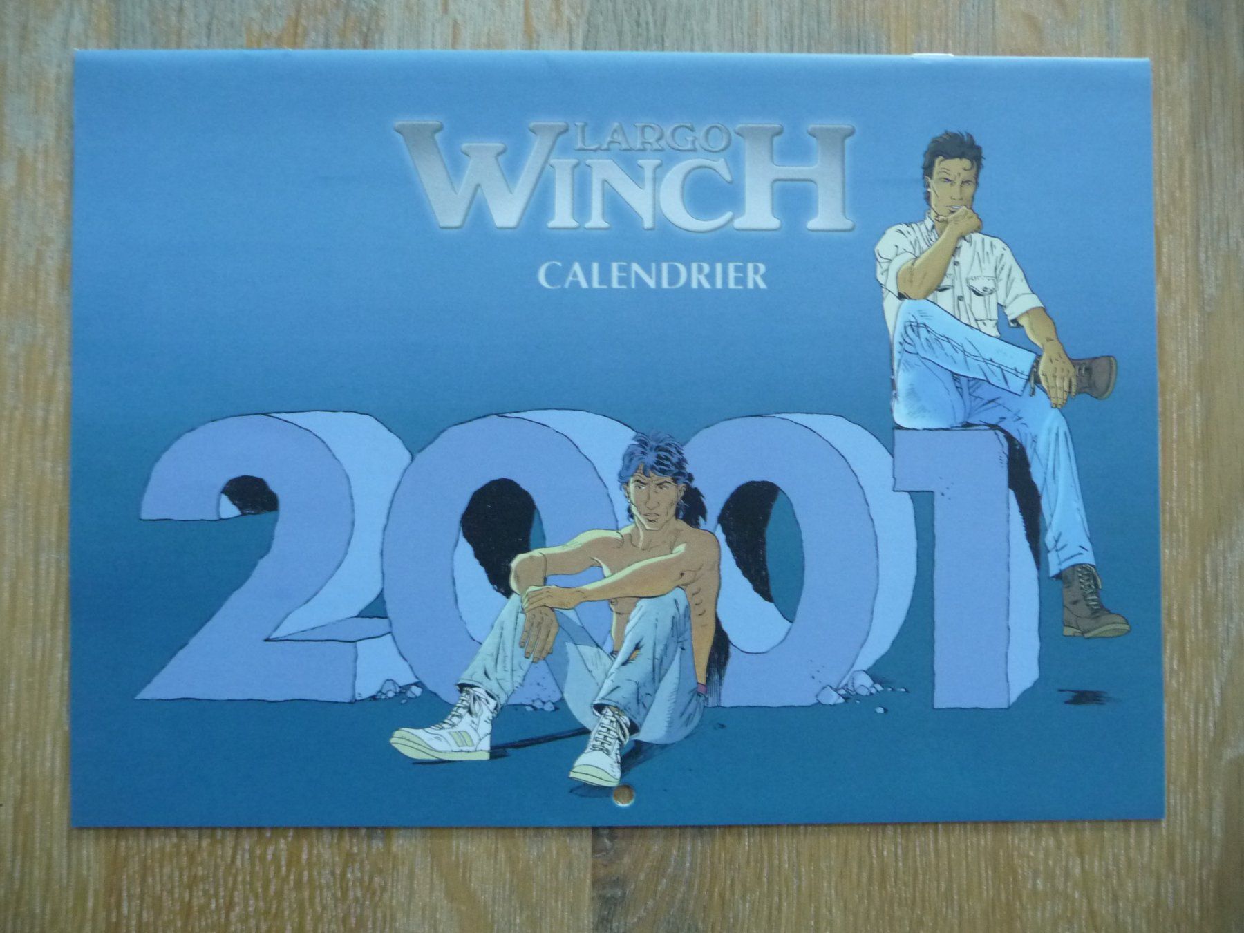 Fumetti: Largo Winch - Calendrier 2001 avec poster double page – Nuovo (secondo la descrizione) da Bussigny venduto da Zabeth1030