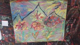 Bild  81x67 cm gemalt von GG  Jahr 2000
