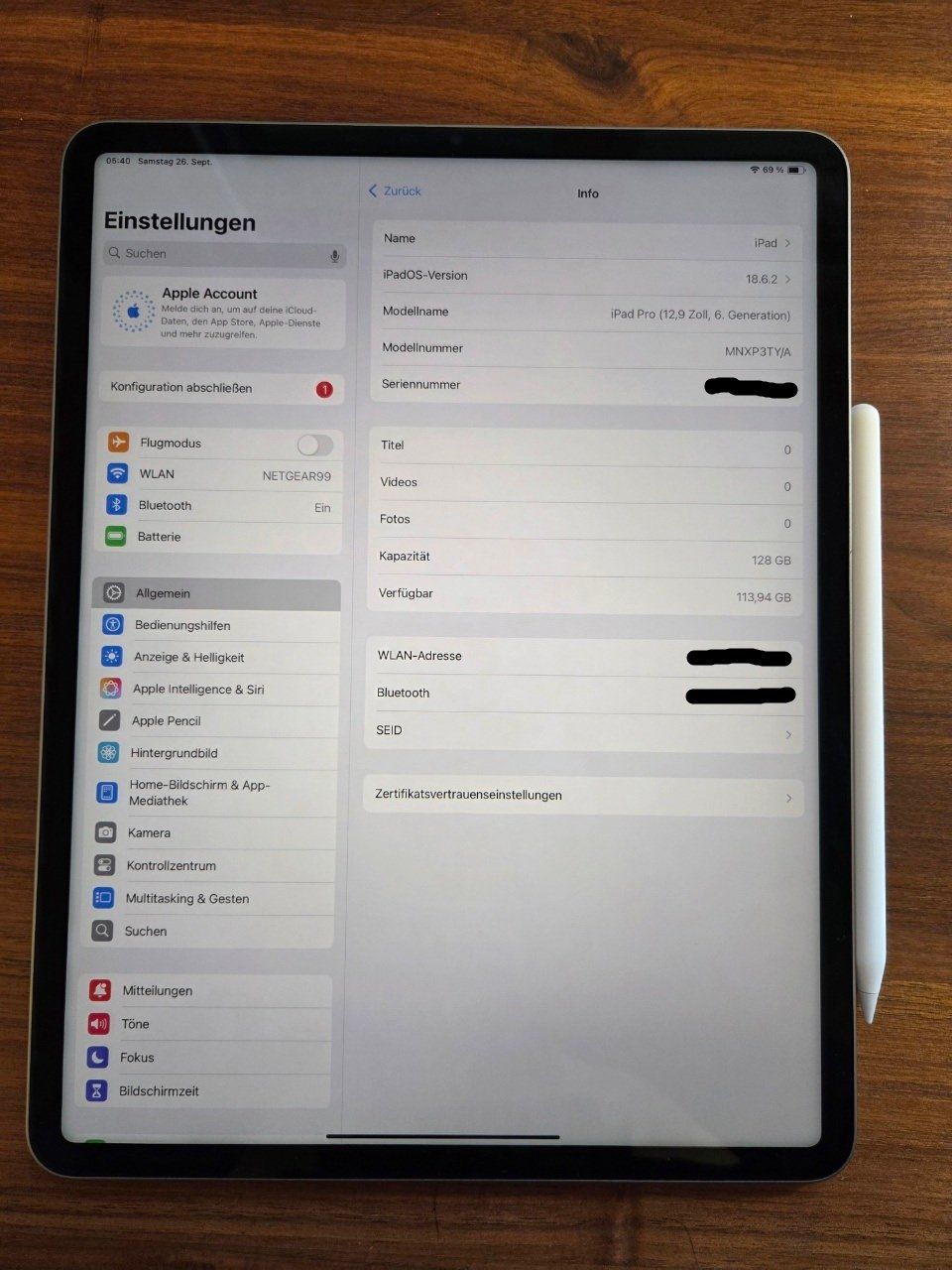 Apple Tablettes PC: iPad Pro 13", M4 (Wlan) – Neuf (Voir description) à Siebnen par Sales2014 3