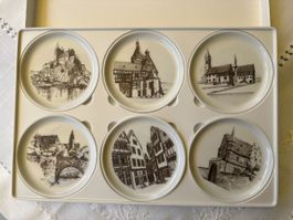 Mini assiettes de collection Fürstenberg 