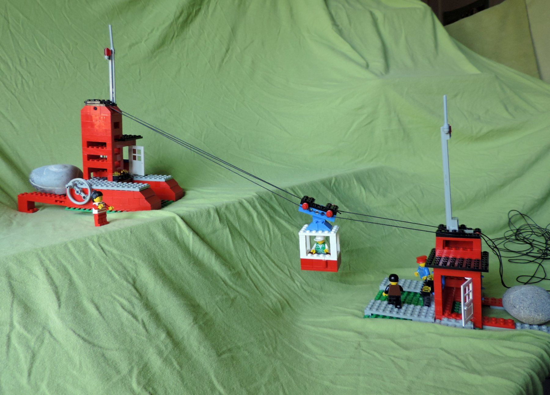 Lego Spielzeuge: Seilbahn inklusive Ideenbuch 226 (1981) – Gebraucht aus Burgdorf von ursla50